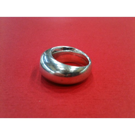 Bague Hermès Eclipse Jonc en argent