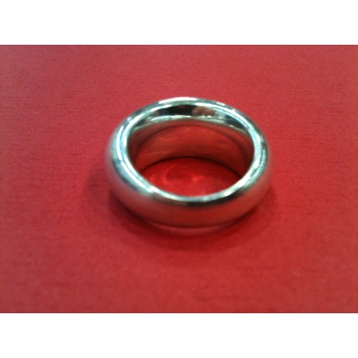 Bague Hermès Eclipse Jonc en argent