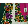 Foulard Yves Saint Laurent Fleurs