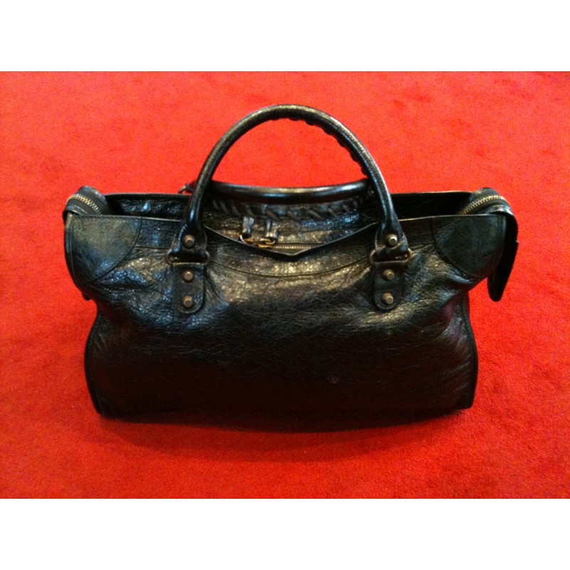 Sac Balenciaga City en cuir noir