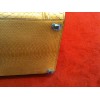 Sac Céline Luggage Phantom en python caramel