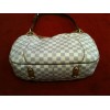 Sac Louis Vuitton Galliera en toile damier azur