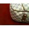 Sac Louis Vuitton Galliera en toile damier azur