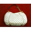 Sac Louis Vuitton Galliera en toile damier azur