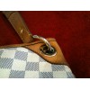 Sac Louis Vuitton Galliera en toile damier azur