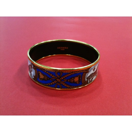 Bracelet Hermès Cheval d'Apparat  en émail