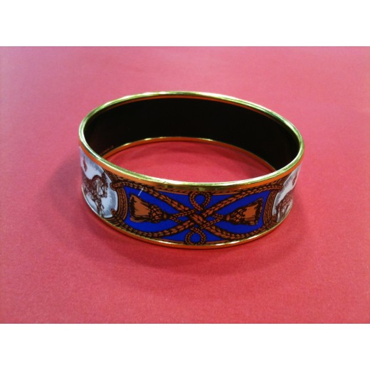 Bracelet Hermès Cheval d'Apparat  en émail