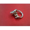 Bague Hermès Croisette en argent