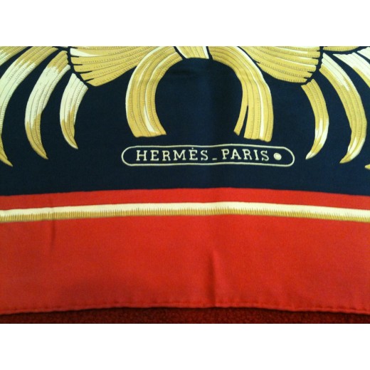 Carré Hermès Tigre royal en soie