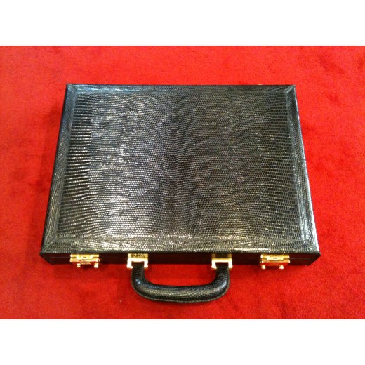 Attaché case Van Cleef and arpels en lézard