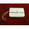 Sac Chanel Classique PM en Jersey beige