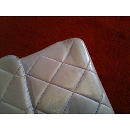 Sac Chanel 2.55 en veau matelassé rose