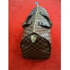 Sac Louis Vuitton Speedy en toile damier ébène