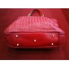 Sac Dior Soft Lady en cuir rouge