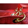 Sac Dior Soft Lady en cuir rouge