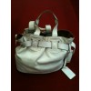 Sac Lancel en cuir blanc cassé