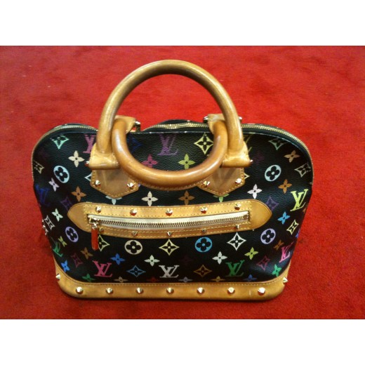 Sac Louis Vuitton Alma en toile monogram multicolore