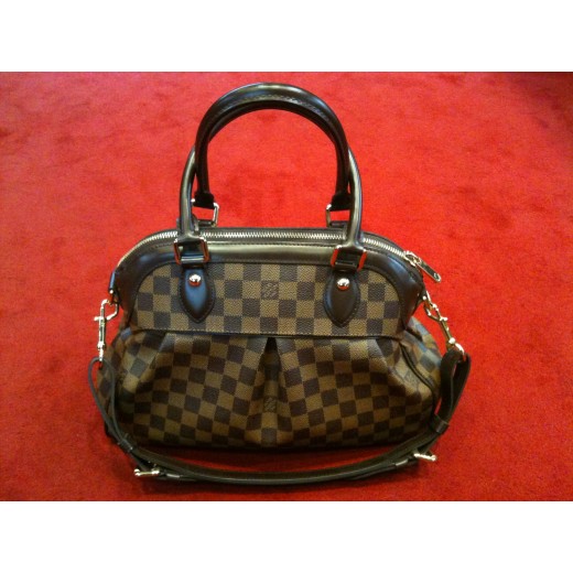 sac a main louis vuitton trevi pm toile damier ebene