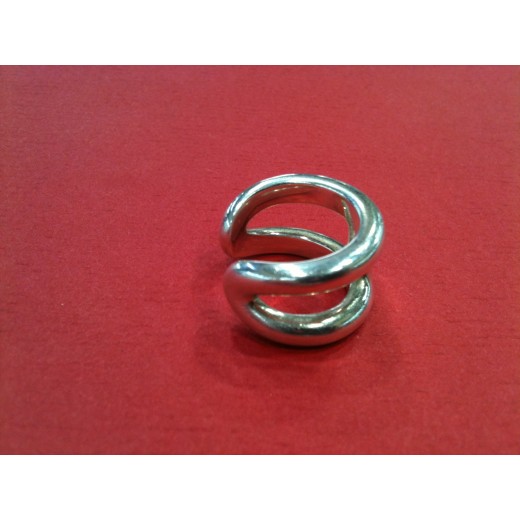Bague Hermès Osmose en argent