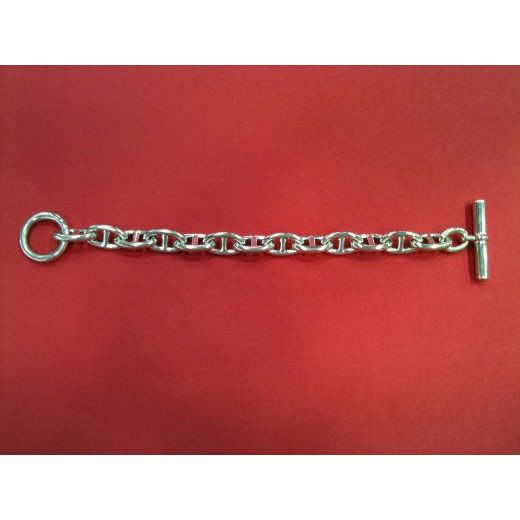 Bracelet Hermès Chaîne d'ancre GM en argent