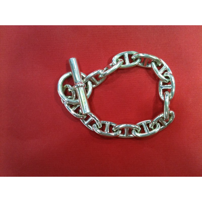 Bracelet Hermès Chaîne d'ancre GM en argent