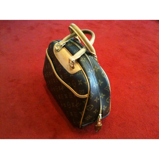 Sac Louis Vuitton Trouville en toile monogram