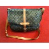 Sac Louis Vuitton Saumur Flore en toile et cuir