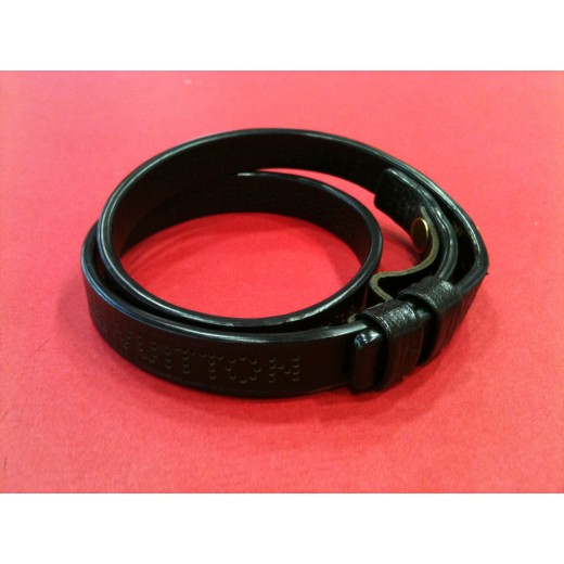 Bracelet Louis Vuitton en cuir chocolat