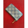 Pochette clés Louis Vuitton en toile damier