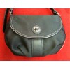 Sac Lancel PM en toile et cuir noirs