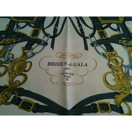 Carré Hermès Brides de Gala en soie