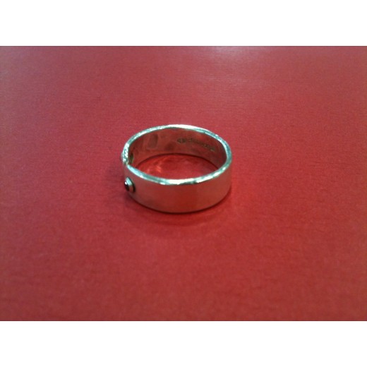 Bague Dinh Van Pi chinois en argent