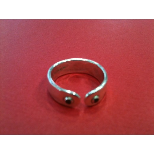 Bague Dinh Van Pi chinois en argent