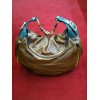 Sac Louis Vuitton Kalahari en cuir camel