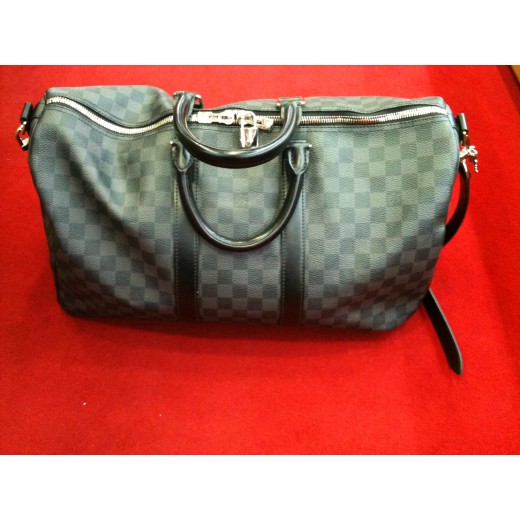 Sac Louis Vuitton Keepall 45 en toile damier