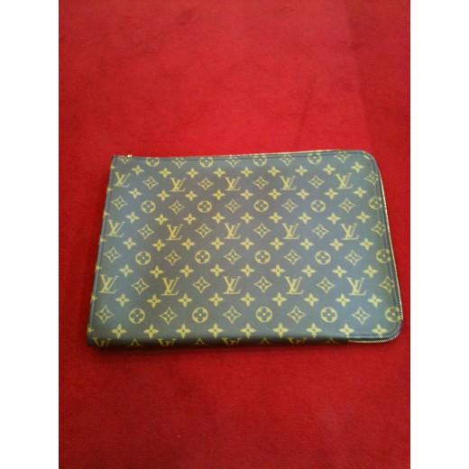 Porte-documents Louis Vuitton en toile monogram