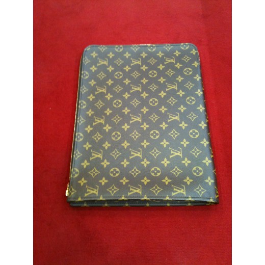 Porte-documents Louis Vuitton en toile monogram