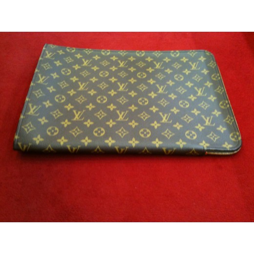 Porte-documents Louis Vuitton en toile monogram