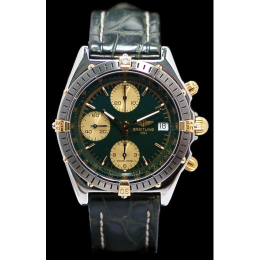 Montre Breitling Chronomat or et acier