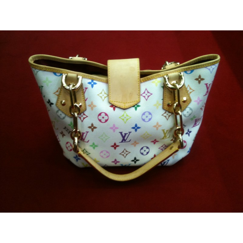 Sac Louis Vuitton Annie MM en toile monogram multicolore