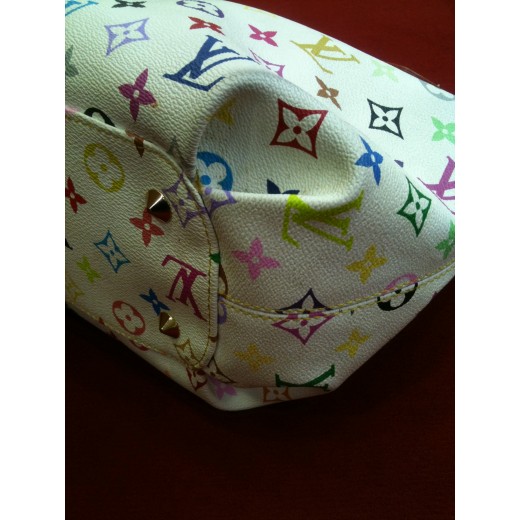 Sac Louis Vuitton Annie MM en toile monogram multicolore