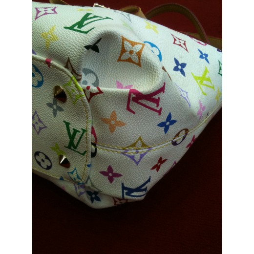 Sac Louis Vuitton Annie MM en toile monogram multicolore
