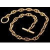 Collier Hermès Chaine d'Ancre en or