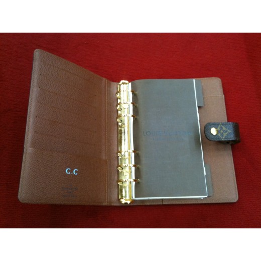 Agenda Louis Vuitton MM en toile monogram