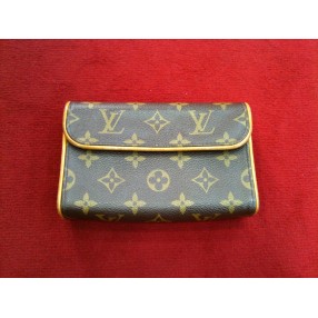 Pochette Louis Vuitton Florentine en toile monogram