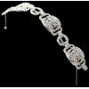 Bracelet ancien en or et diamants