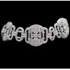 Bracelet ancien en or et diamants