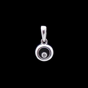 Pendentif Chopard Happy Diamond Icon or diamant