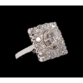 Bague diamants 3.5 carats