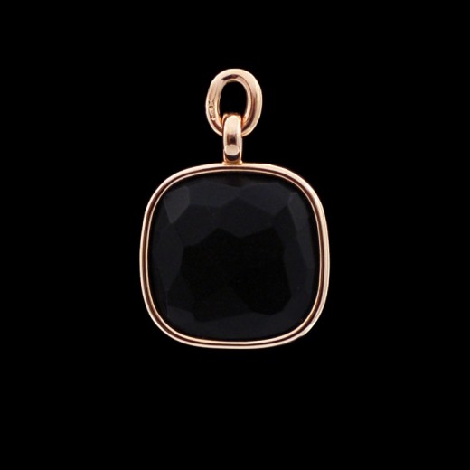 Pendentif Pomellato Victoria en or et onyx